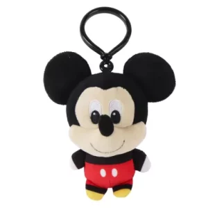 Disney Mickey Smile 3D plush figure with hanger, bag decoration 13 cm