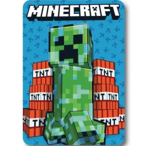 Κουβέρτα fleece Minecraft Size: 100 x 140 cm.