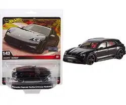 Hot Wheels 1:43, Porsche Taycan Turbo S Cross Turismo 19,5×24,5cm