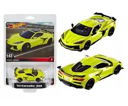 Hot Wheels 1:43, Corvette Z06 19,5×24,5cm