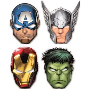 Avengers mask, 6 pcs
