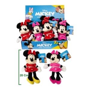 Disney Mickey & Minnie Mouse Plush 2 assorted 20cm in display (12)