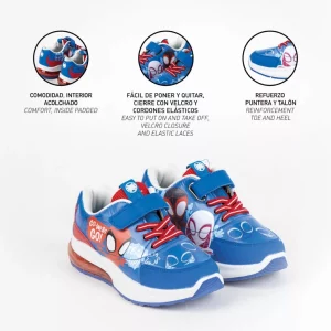 Sneakers Spider-man με Led – size 23-28