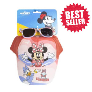 Σετ καπέλο-γυαλιά ηλίου Disney Minnie