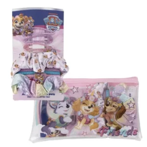 Paw Patrol hair clip, hair tie set