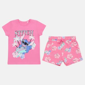 Παιδικό Σετ T-shirt – Βερμούδα Lilo & Stitch Size: 3-8 ετών