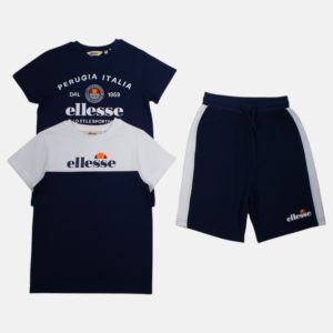 Ellesse 2 T-Shirt and Shorts 3-Pack Size: 8-14 ετών