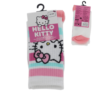 Hello Kitty  2-pack sports socks Size: 23-34