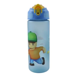 Stumble Guys Hat plastic matte straw bottle 600 ml
