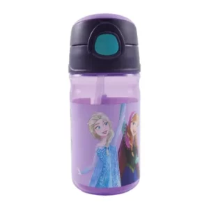 Disney Frozen Modern Magic plastic bottle with straw and hook 350 ml