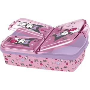 Hello Kitty Kuromi multi-compartment lunch box, sandwich box