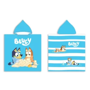 Poncho Bluey Size: 50×100cm