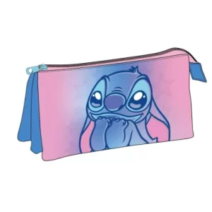 Κασετίνα Disney Lilo and Stitch 3-compartment Size 23 x 12 cm
