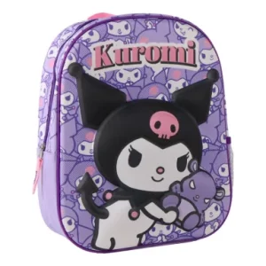 Tσάντα Hello Kitty Kuromi 3D Size: 30x25x12 cm