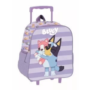 Bluey Puppy rolling kindergarten 3D backpack, bag 32 cm