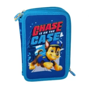 Paw Patrol Chase is on the Case 3-tier filled pencil case