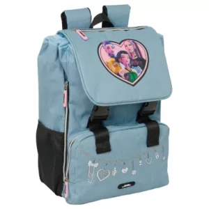 K-pop Demon Hunters Denim Dreams expandable school bag, 41 cm bag