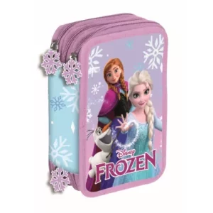 Disney Frozen Winter Magic filled 3-tier pencil case