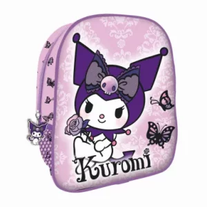 Hello Kitty Kuromi Purple backpack, bag 26 cm