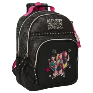 K-pop Demon Hunters Energy Black school bag, bag 42 cm