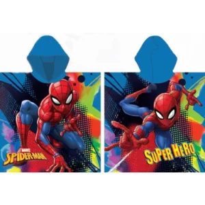 Poncho Spiderman Size: 55×110cm