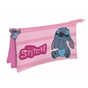 Disney Lilo and Stitch Lovely 3-compartment pencil case 22 cm