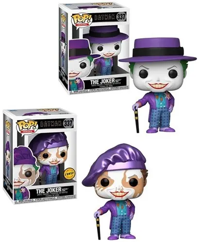POP! Heroes Batman 1989 The Joker with Hat (1 Chase)