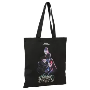 K-pop Demon Hunters Warriors Buttoned canvas shoulder bag, shopping bag 42 cm