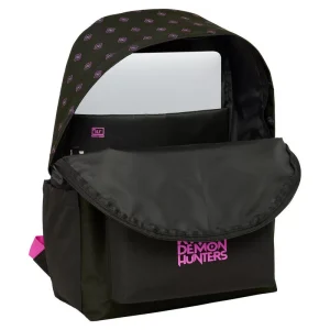 K-pop Demon Hunters Negra school bag with laptop compartment 43 cm