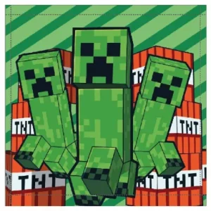 Πετσέτα προσώπου-χεριων Minecraft Size: 30x30cm