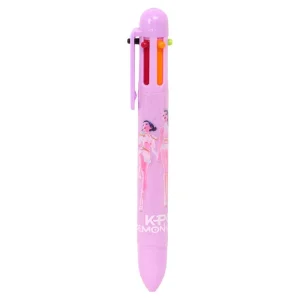 K-pop Demon Hunters Hunterx plush lock diary with 10-color pen