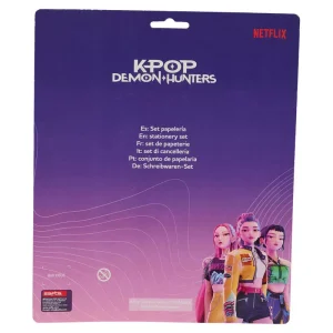 K-pop Demon Hunters Hunterx 5-piece stationery set