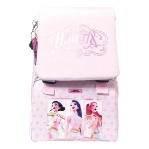 K-pop Demon Hunters Pink expandable school backpack, bag 43 cm