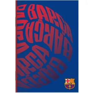 FC Barcelona Ball B/5 Ruled Notebook 40 Sheets