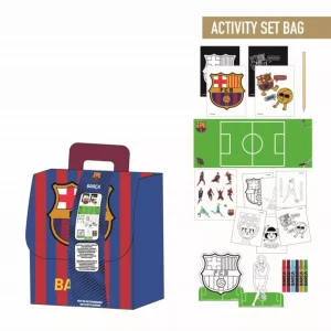 FC Barcelona Backpack Coloring and Activity Album