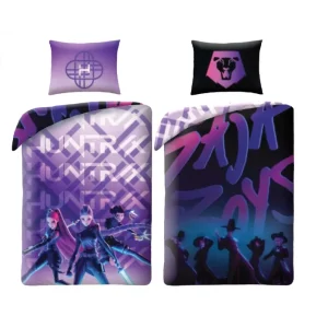 K-pop Demon Hunters Enemies reversible duvet cover set 140×200cm, 70×90 cm microfiber