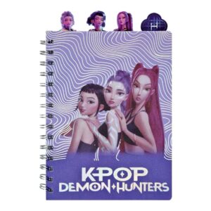 K-Pop Demon Hunters notebook A5