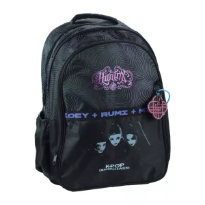 K-pop Demon Hunters Black school bag, bag 46 cm