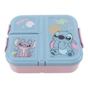 Disney Lilo and Stitch Alien 626 multi-compartment lunch box, sandwich box
