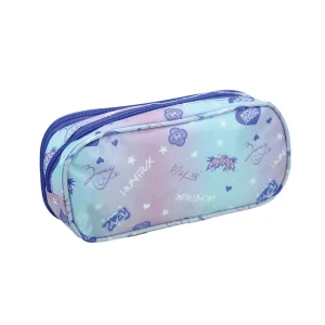 K-pop Demon Hunters Purple 2-compartment pencil case 26 cm