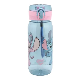 Disney Lilo and Stitch Universe Plastic water bottle with clip 600 ml