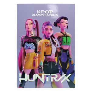 K-pop Demon Hunters Trio B/5 lined notebook 40 sheets