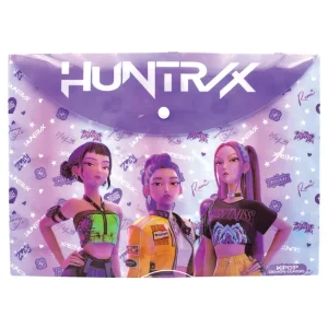 K-pop Demon Hunters Hunter X A/4 Document Holder Pouch