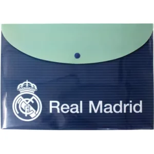 Real Madrid Blue A/4 Document Pouch