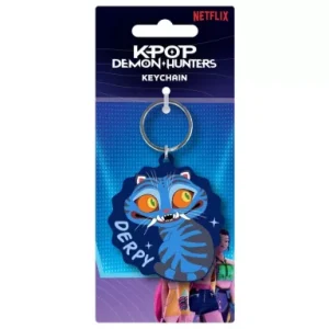 K-pop Demon Hunters Derpy Smile keychain