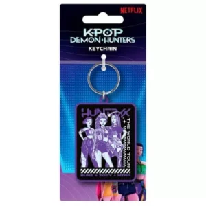 K-pop Demon Hunters World Tour keychain