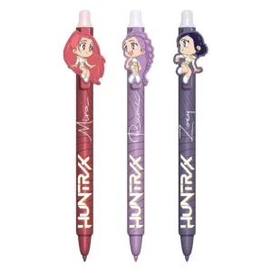 K-pop Demon Hunters Chibi set of 3 erasable pens