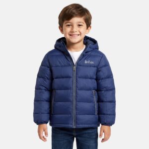 Lee Cooper Boys’ Gewatteerde Jas Jongens Size: 4-14 ετών