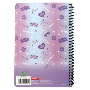 K-pop Demon Hunters Warrior Trio B/5 lined spiral notebook, 70 sheets
